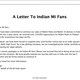 Xiaomi has shut down its website in India